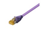 H-LINE Patch 4P S/FTP 1:1 RJ45 1.5m - Kat.6A Kabel/TLP Haube hal-frei violett