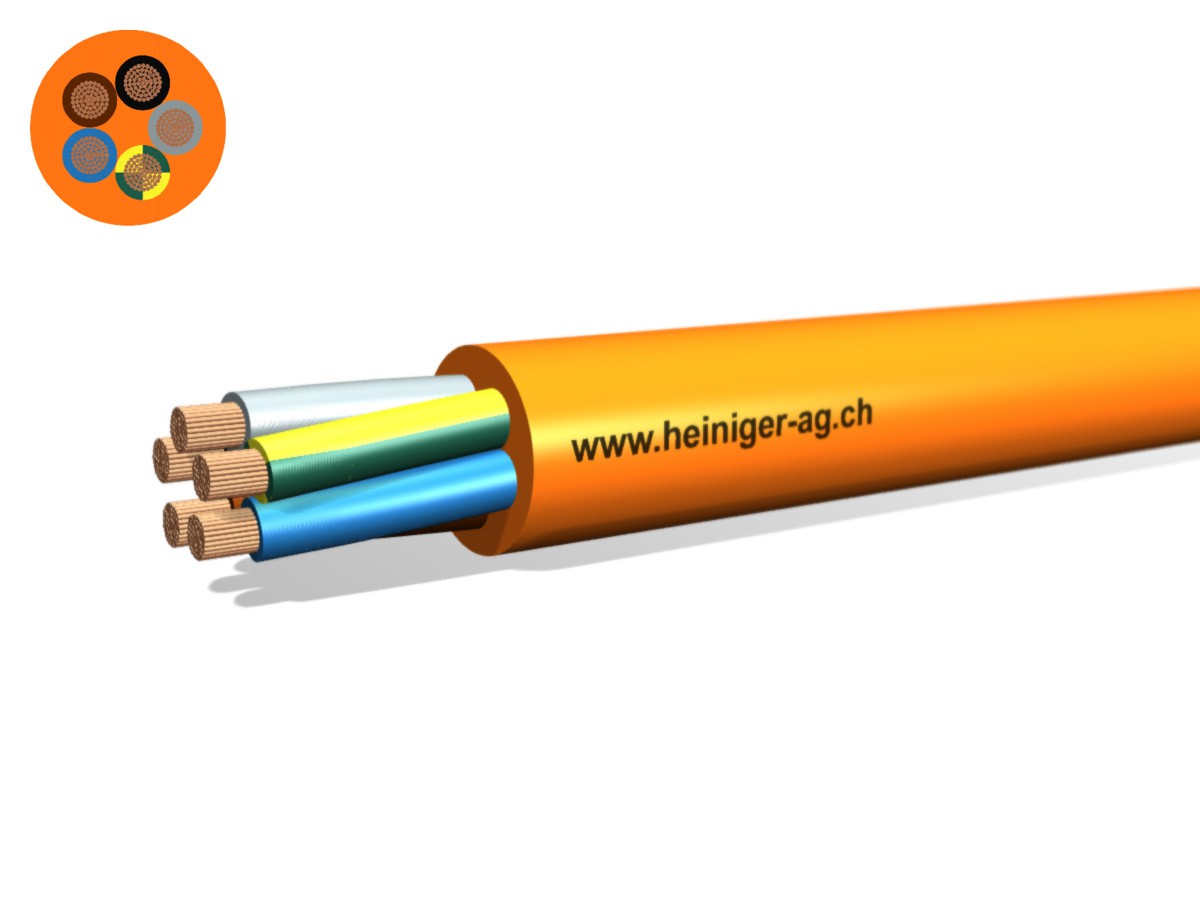 EPR-PUR Kabel 5G70 LNPE or S1BQ-F - 0.6/1kV HD 308 S2