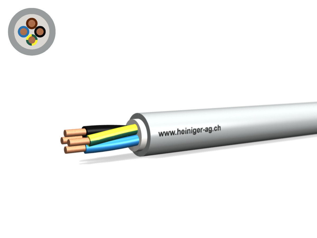FE05C câble Cca san-hal 4x1.50 LNPE gr - 0.6/1kV 90°C EN50399