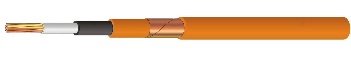 Sicherheitskabel FE180 E60 CLCU 1x300 L - L=sw hal-frei flammwidrig or