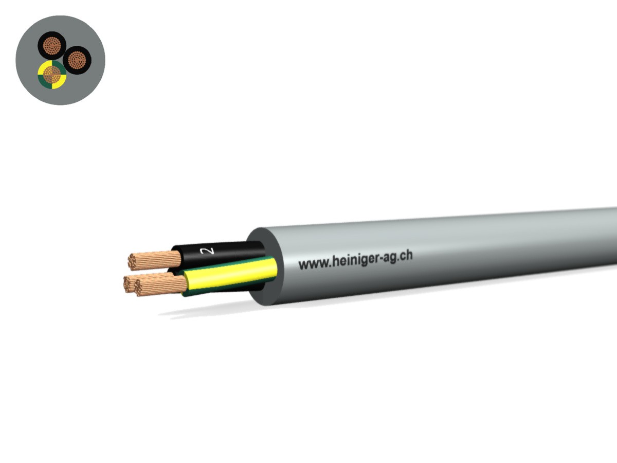 TT-flex Eca PVC 3x1.50 JZ num gr - 300/500V