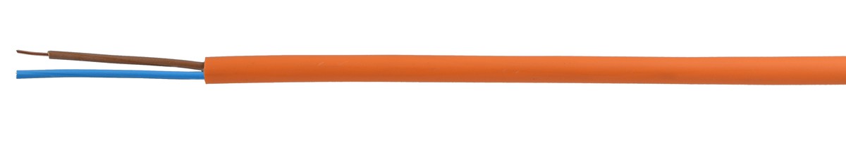Sicherheitskabel FE180 E30-E60 2x1.50 - LN PYROFIL hal-frei flammwidrig or