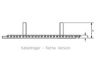 R&M Kabelträger flach 45mm - KTR45