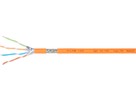 H-LINE 1322 Datenkabel S/FTP 4x2x0.62 - FRNC/LSOH 1500MHz Kat.7A, orange, Cca