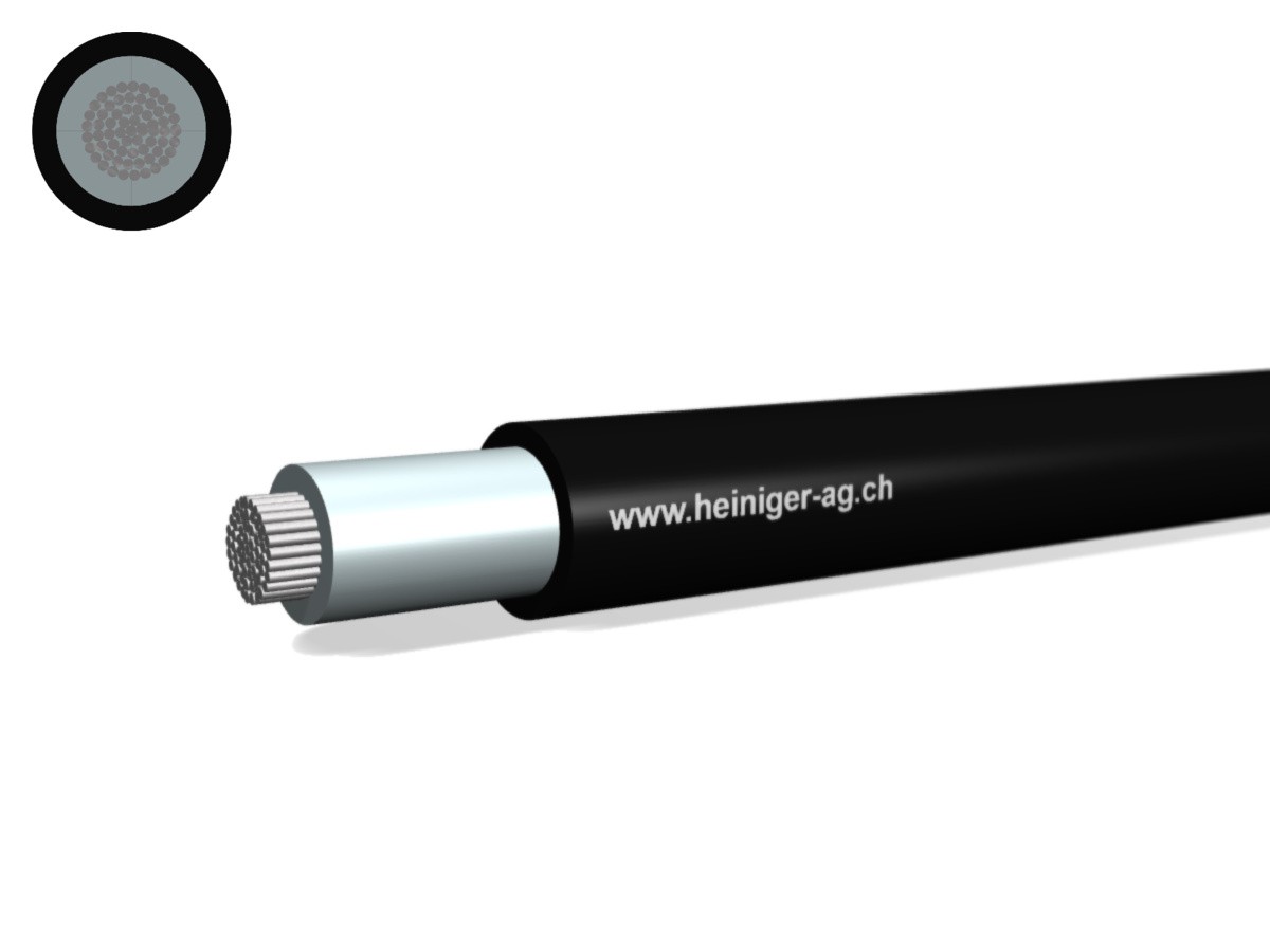 Cond. isolation caoutchouc Eca 1x50 - NSGAFöU nr 1.8/3.0kV