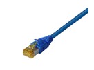 Unipatch 4P S/FTP 1:1 RJ45 AMP 3.0m - Cat.6A câble/capot TLP sans-hal bleu