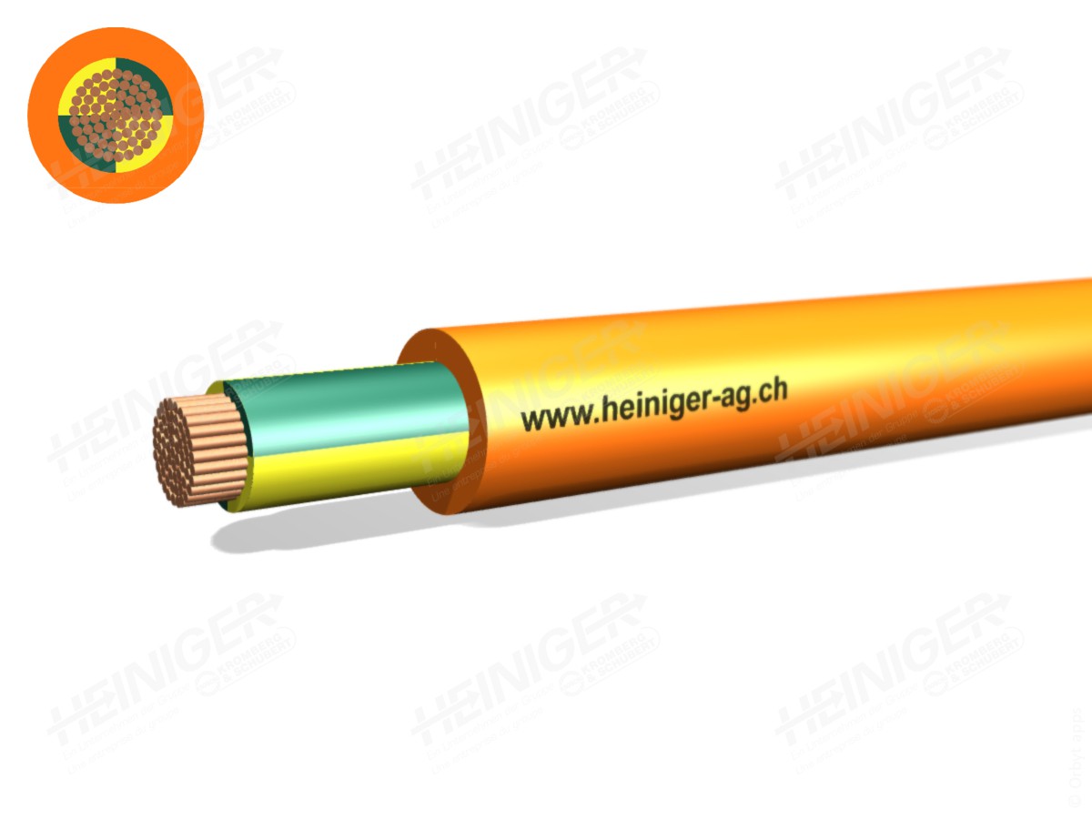 EPR-PUR Einleiter 1x240 PE=ge-gn or - S07BQ-F 450/750V