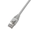 H-LINE Patch 4P S/FTP 1:1 RJ45 30m - Cat.6 câble/capot TLP sans-hal gris