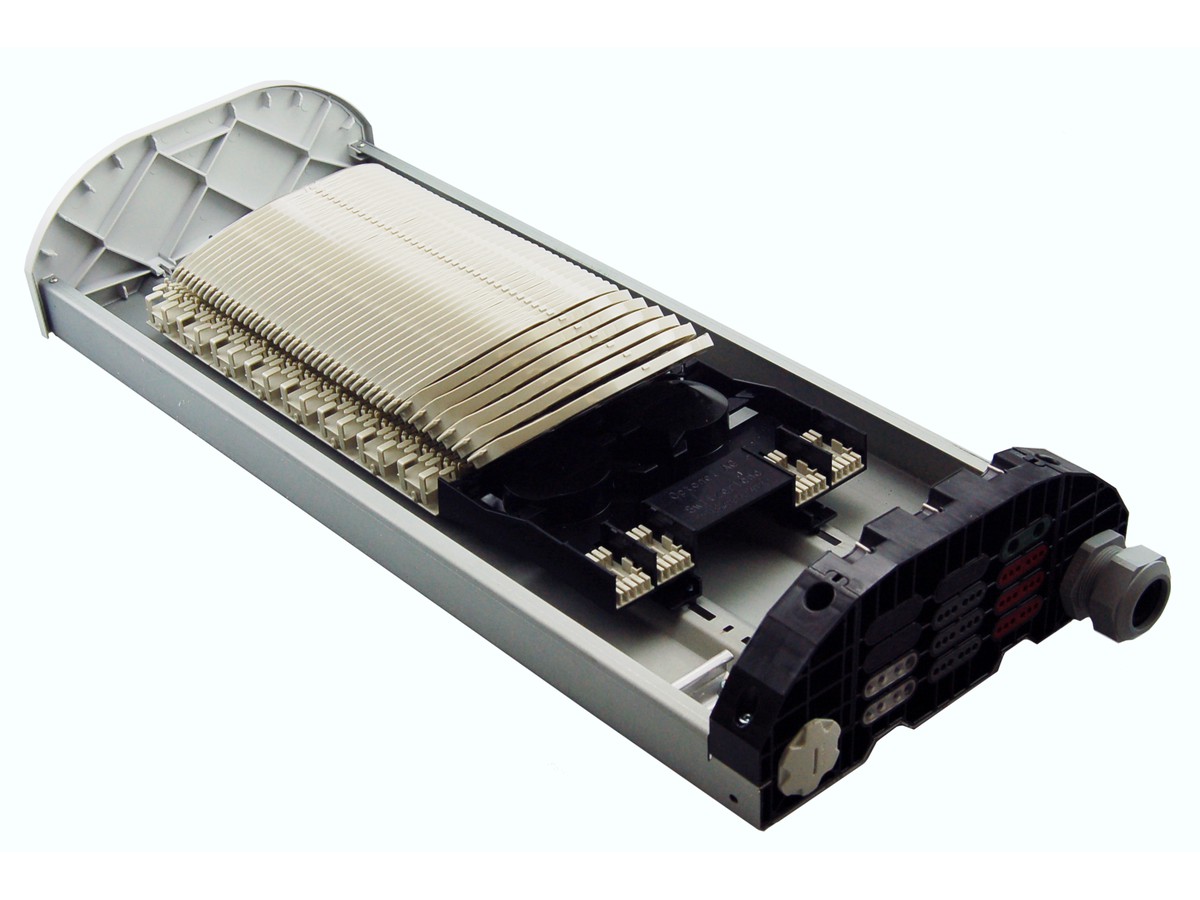 H-BEP bis 72WE, Einführung unten, leer - Kabelführung+Fasermodul, B250xH760xT100
