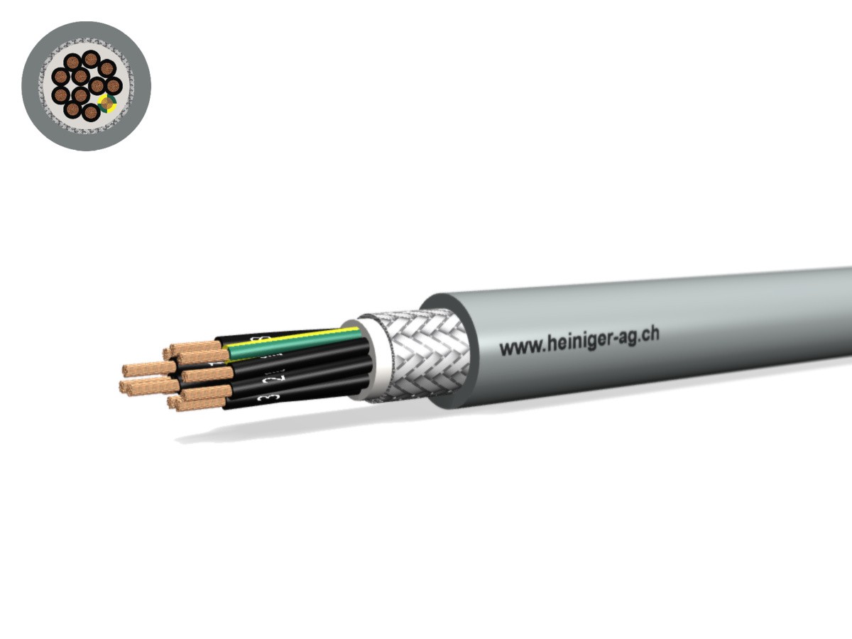 TT-flex Eca PVC C 12x0.75 JZ num gr - 300/500V