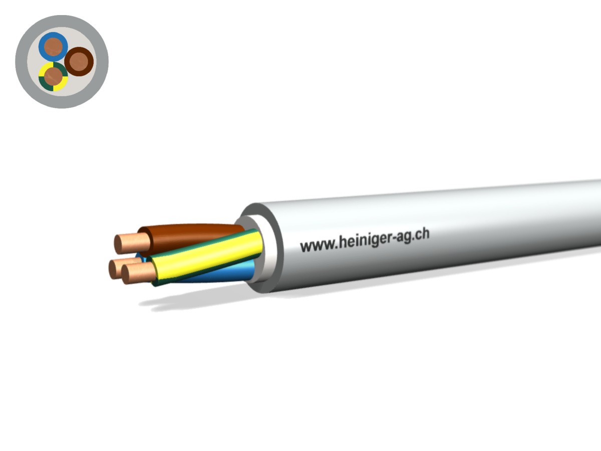 Câble FE0D Dca san-hal 3x6 LNPE - non propag. de flamme grc 0.6/1kV
