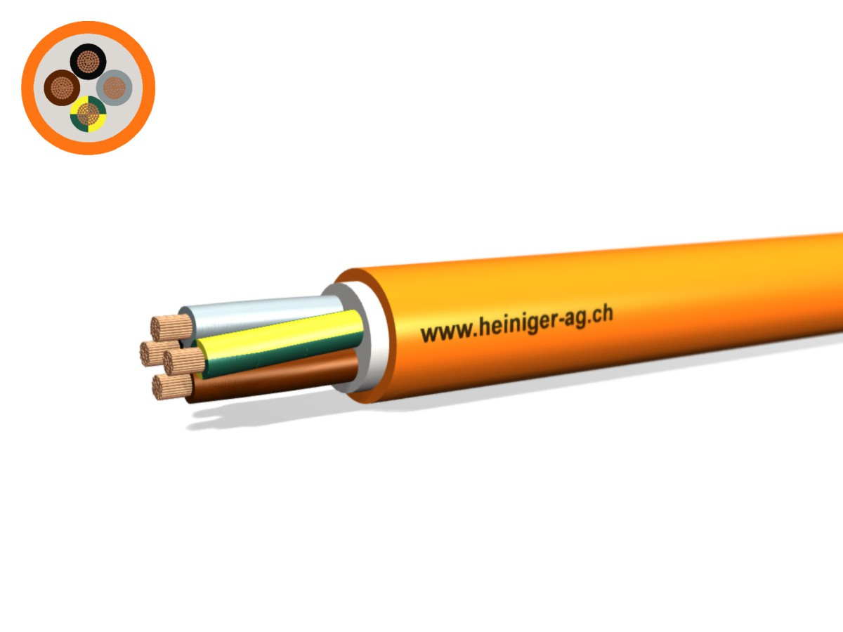 EPR-PUR Kabel 4G10 LPE or H07BQ-F - 450/750V HD 308 S2