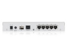 Zyxel USG FLEX 100v2, UTM-FW mit VPN - bis 15 User, 1xWAN, 4xLAN,1xSFP