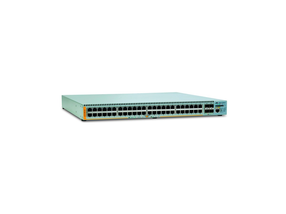AT-x610-48Ts-60, 48x1000T, 4SFP-Combo - Switch L3+, 1x expansion bay
