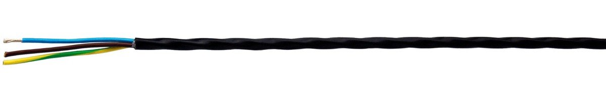 Câble FEP 5x1.00 JZ Cu, étamé - nr RAL9005 180°C 600V