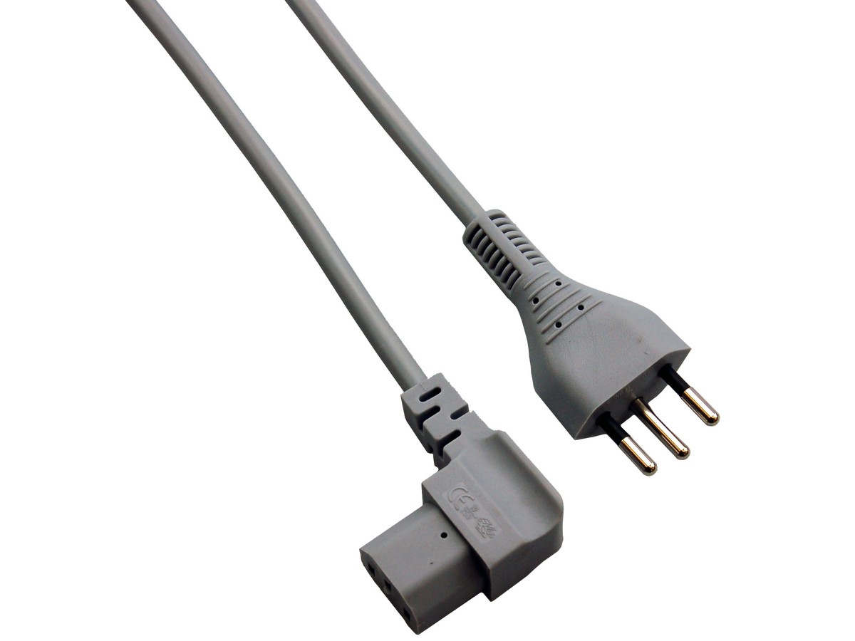 AZ Td 3x1.00 gr 2.5m 12/C13W - Cordon d'appareils (isolé partiellement)