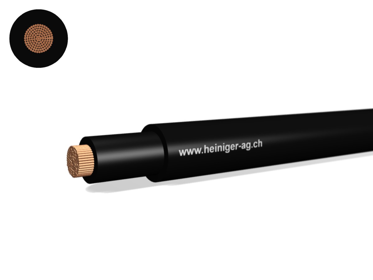 Câble de soudure GSK haute flex 1x50 - nr H01N2-E 100/100V