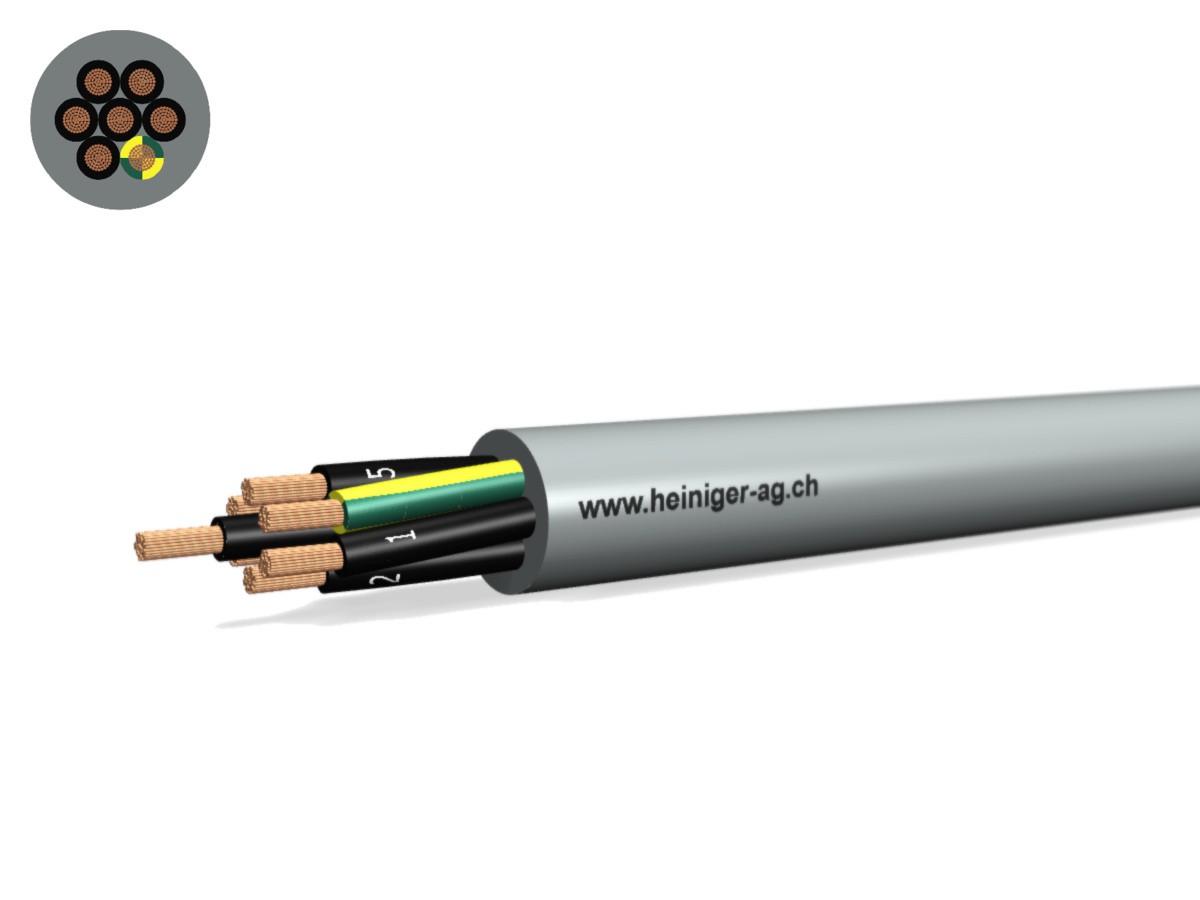 TT-flex Eca PVC 7x1.50 JZ num gr - 300/500V