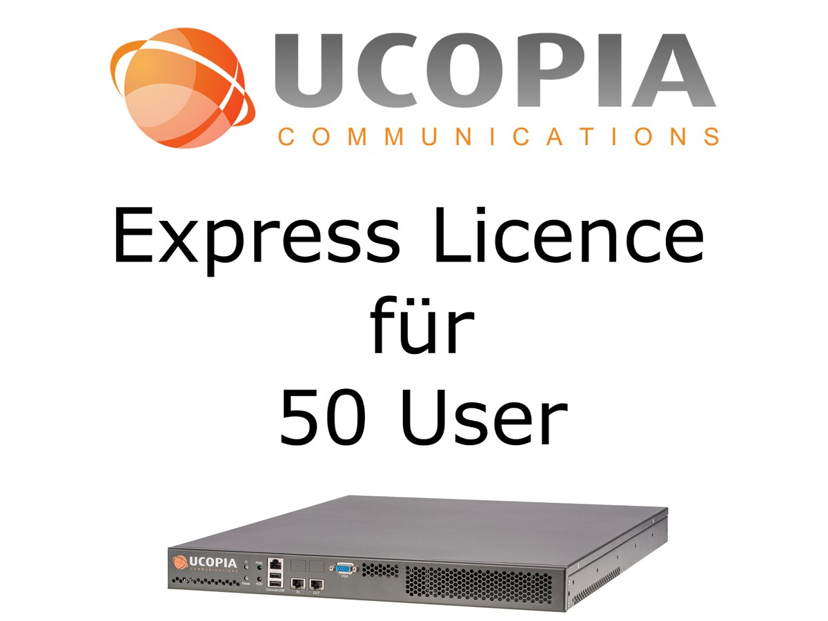 Ucopia EXP Licence für 50 User