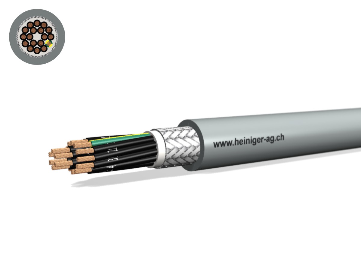 TT-flex Eca PVC C 18x1.00 JZ num gr - 300/500V