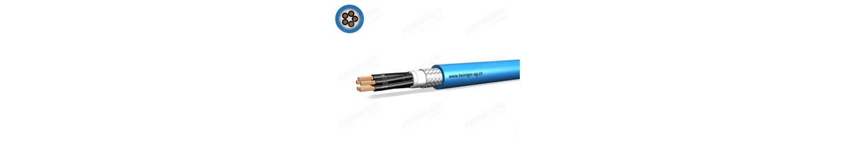 Securaflex (St) C 5x1.50 nr num. bl - CEI 60079-14 san-hal 300V câble intrins.