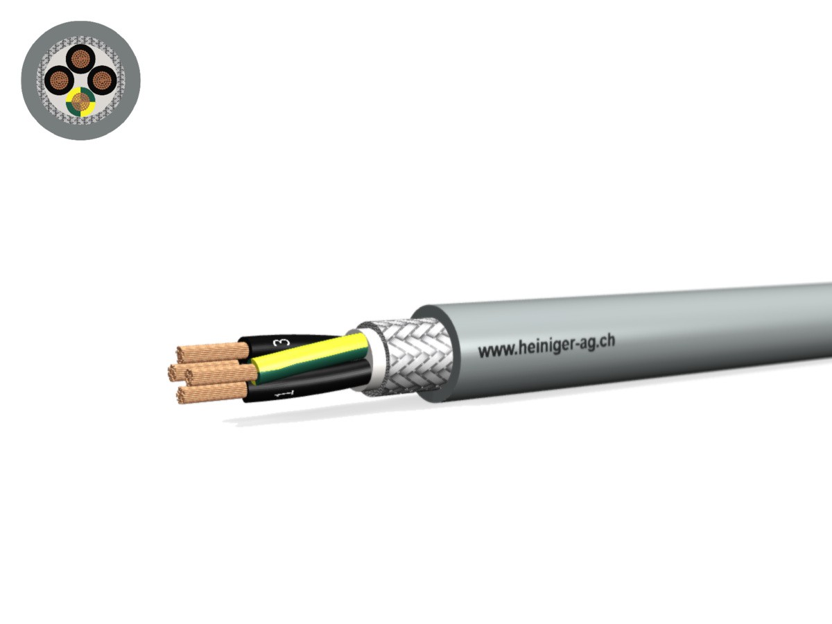 TT-flex Eca PVC C 4x0.75 JZ num gr - 300/500V