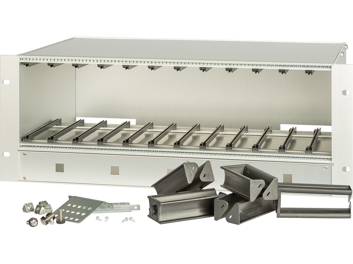 Baugruppenträger H-Line 4HE - für 10 Module 3HE/8TE