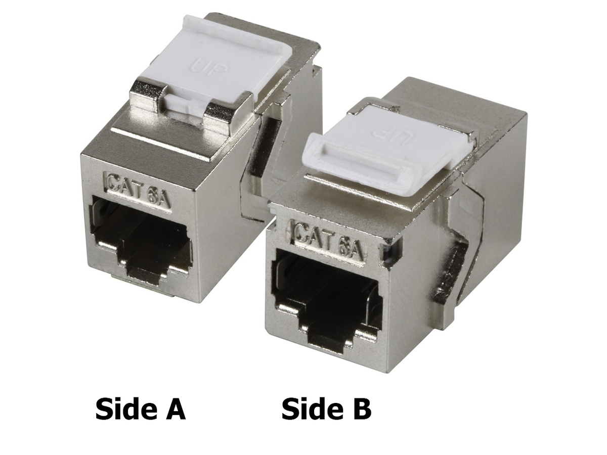INFRALAN Durchführungskupplung - RJ45-RJ45, KS, Kat.6A/s