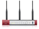 Zyxel USG FLEX 100W,WiFi UTM-FW avec VPN - jusqu'à 15 User, 1xWAN, 4xLAN,1xSFP