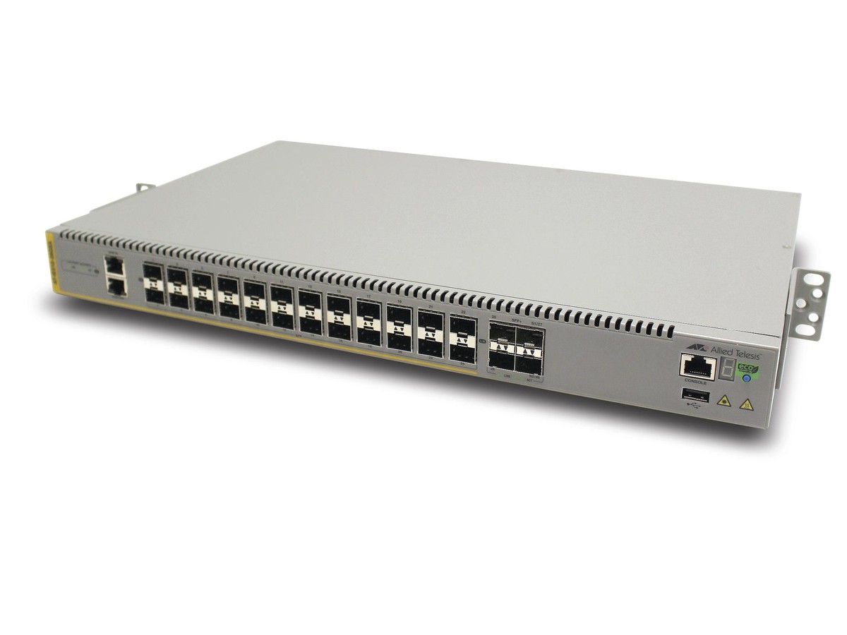 AT-IE510-28GSX, 24xSFP + 4xSFP+ - Switch Industrial, L3, managed
