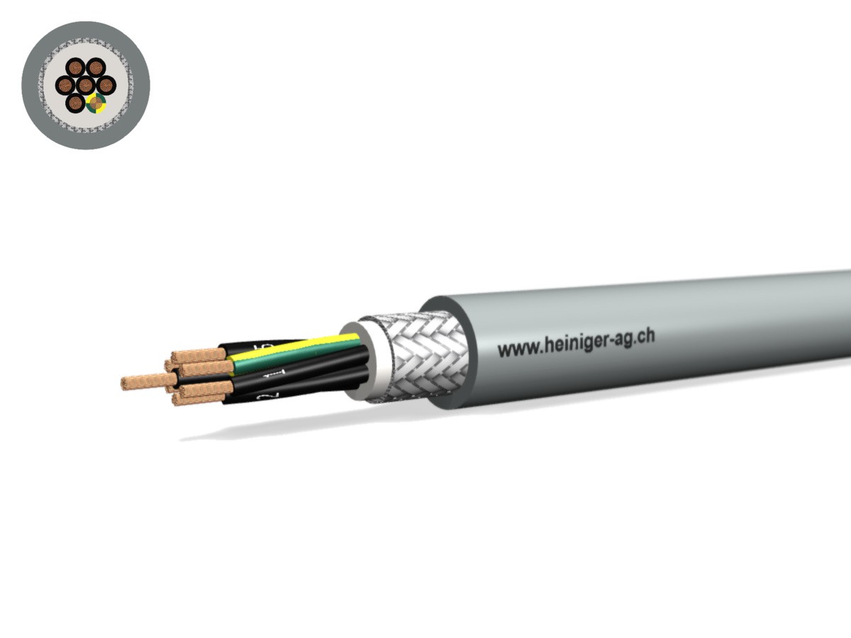 PVC-PUR Kabel C 7x0.75 JZ num gr - 300/500V