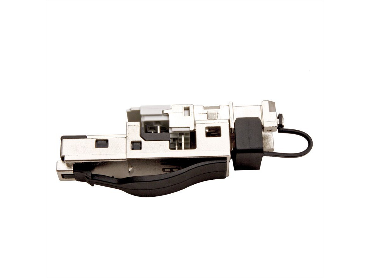 Fiche RJ45 IP20 cat.6s - montage sans outil