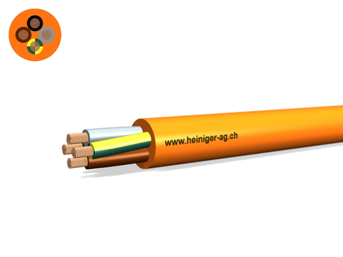 Câble PUR-PUR Fca 4x4 LPE or N1QQ-F - 0.6/1kV HD 308 S2