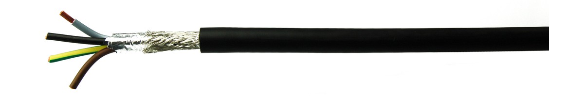 Motorenkabel hal-frei flex 4x50 - LPE 2XSLCHK sw 70°C 0.6/1kV HD 308 S2