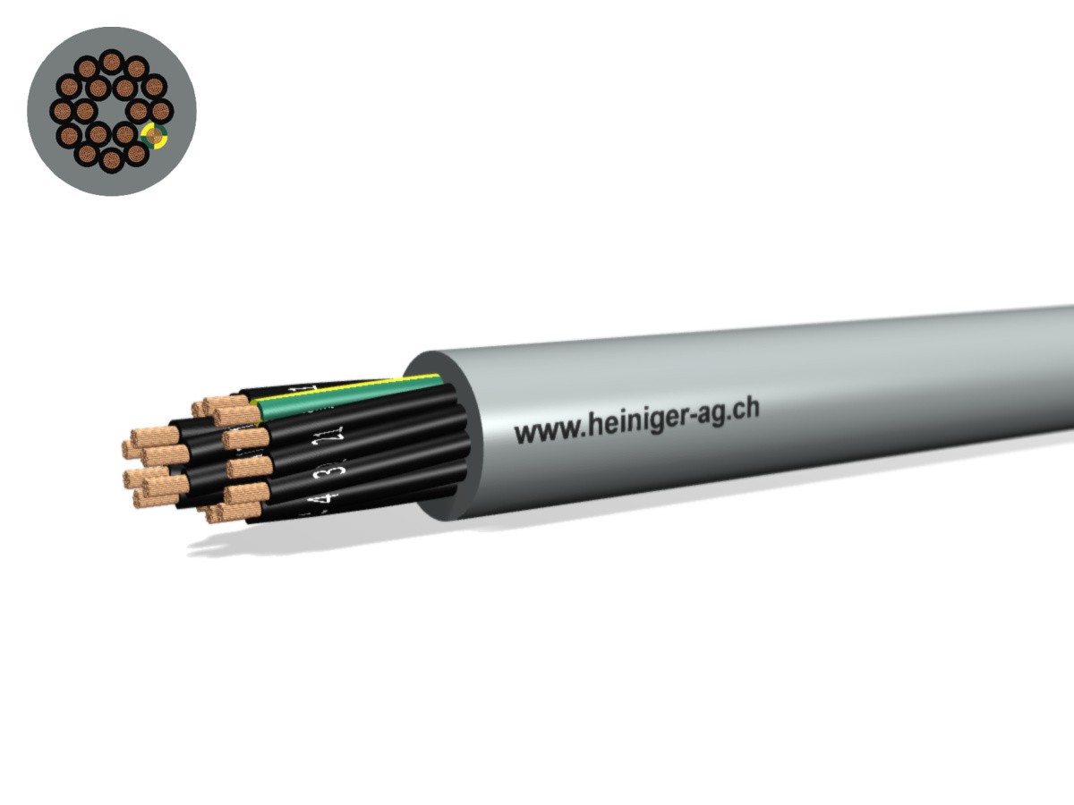 TT-flex Eca PVC 18x2.50 JZ num gr - 300/500V