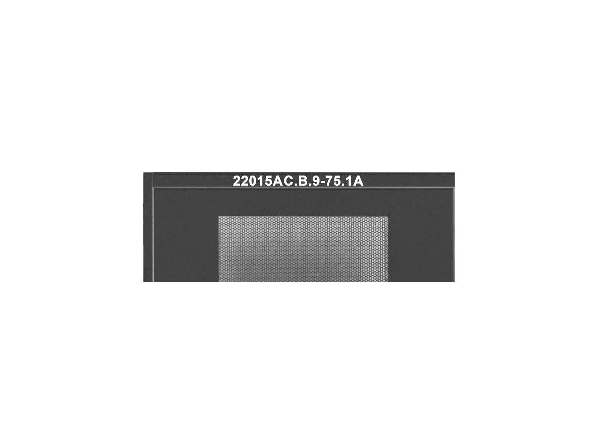 Schrankbeschriftung weiss aus Folie - Arial 100 Bold / 2.5cm, bis 20 Zeichen