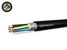 NN-CLN FE0D Dca 4x6 LNPE sw - hal-frei armiert 90°C 0.6/1kV