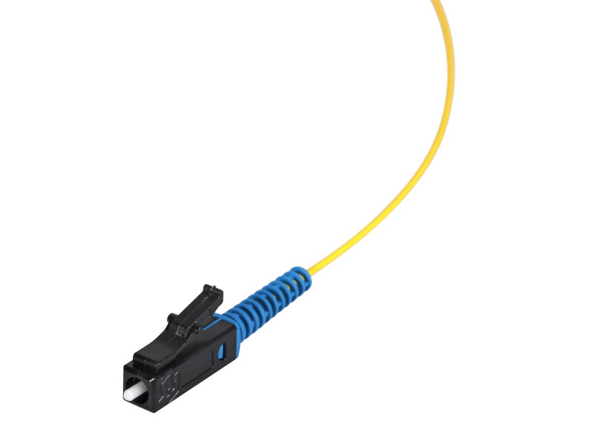 Pigtail LC 9/125 2.0m, jaune
