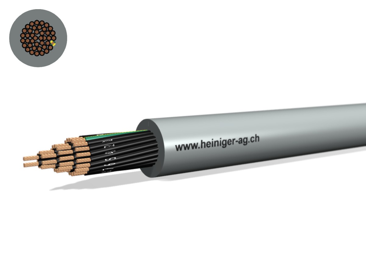 TT-flex Eca PVC 41x1.00 JZ num gr - 300/500V