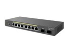 EnGenius EWS2910FP-FIT - Switch, PoE+, 8x1000T + 2xSFP, 130W