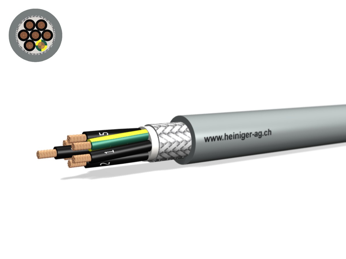 TT-flex Eca PVC C 7x2.50 JZ num gr - 300/500V