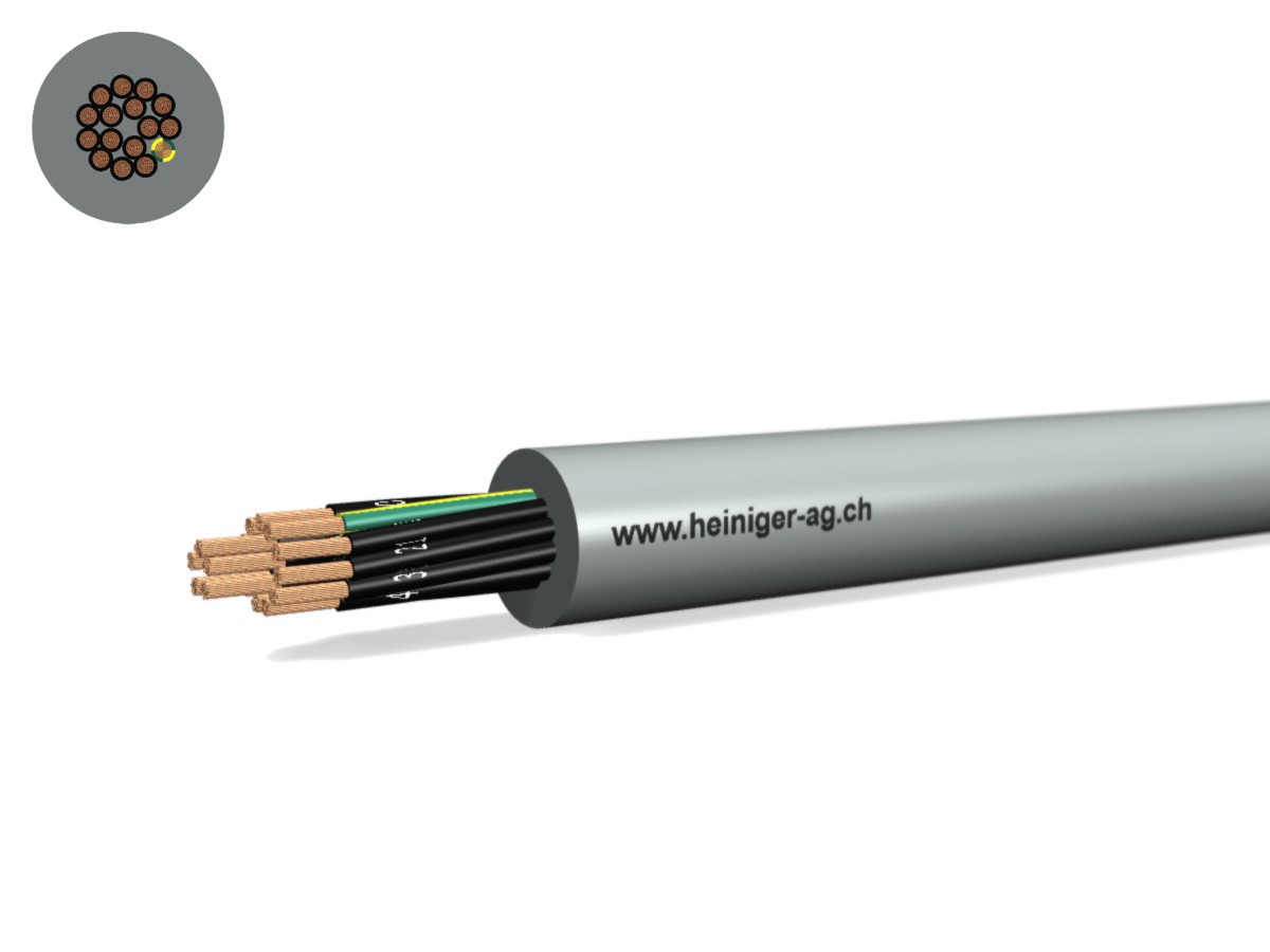 TT-flex Eca PVC 16x0.50 JZ num gr - 300/500V