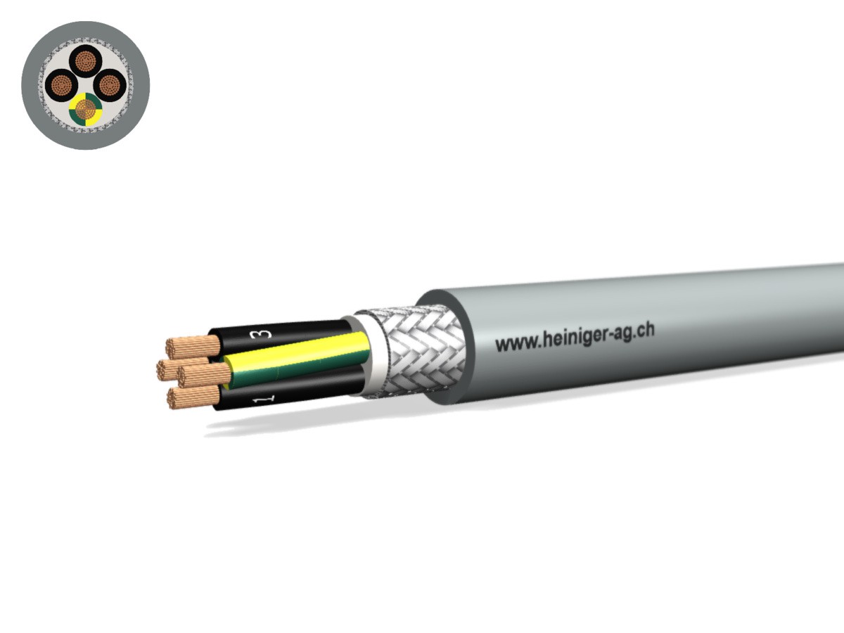 TT-flex Eca PVC C 4x2.50 JZ num gr - 300/500V