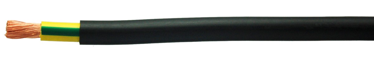 Unipolaire PVC 1xAWG2=1x35 PE nr - 0.6/1kV Câble pour chaînes d'entraînem.