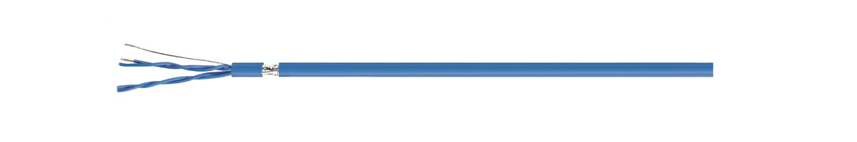 Securaflex (St) 1x2x1.00 bl num. bl - IEC 60079-14 hal-frei 300V Eigens. Kabel