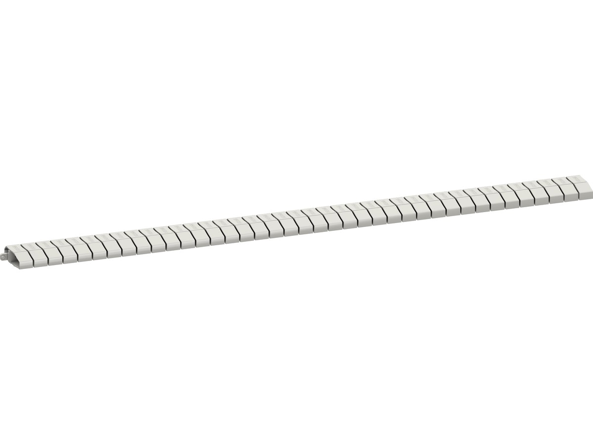 R&M Canal de câble flexible blanc crème - RAL9001, tiré 1mètre