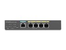 EnGenius EXT1105P, Cloud Managed Switch - 1x1000T PoE++ in / 4x1000 PoE+ out