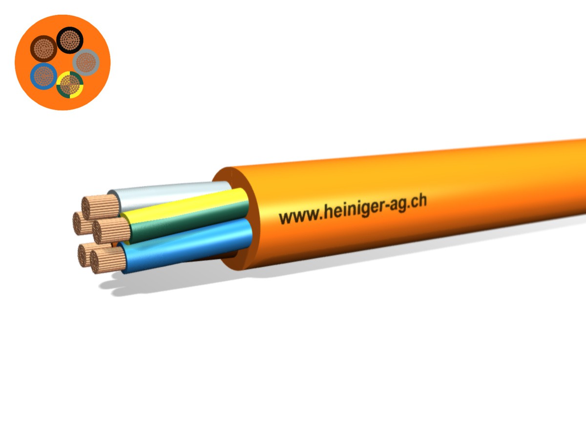 EPR-PUR Kabel 5G95 LNPE or S1BQ-F - 0.6/1kV HD 308 S2