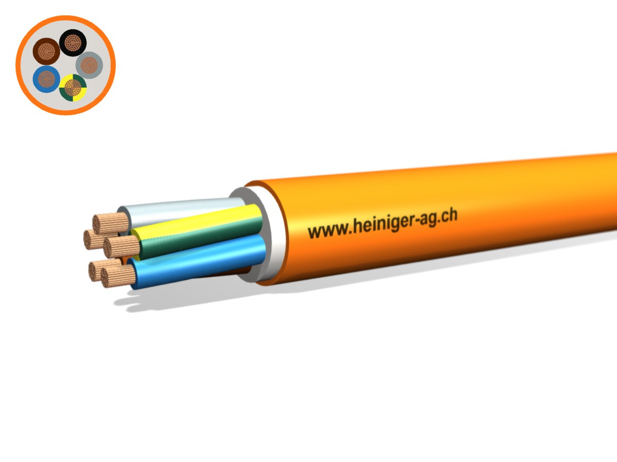 EPR-PUR Kabel 5G35 LNPE or S1BQ-F - 0.6/1kV HD 308 S2