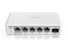 EnGenius EXT1106, Managed Switch - 1x1000T PoE++ in / 4x1000 non-PoE out